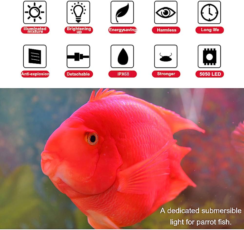 MQ fish tank light bar with remote control