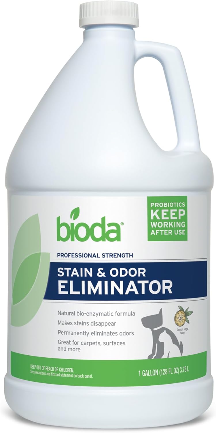 Bioda enzymatic cleaner 32 fluid ounce bottle lifestyle placement