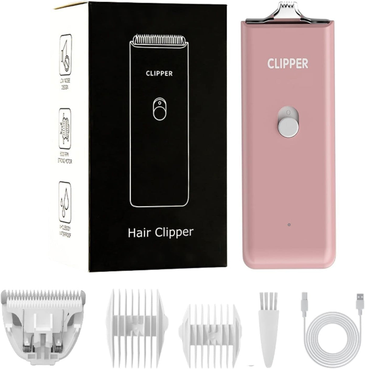 Grimgrow heavy duty pet grooming clippers packaging display for India