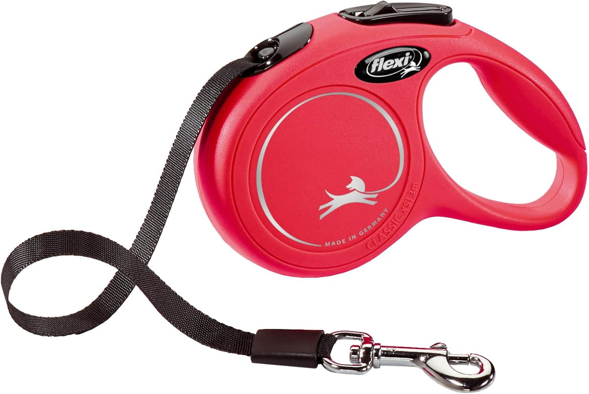 FLEXI New Classic Tape Retractable Dog Leash for Large Dogs Upto 110 lbs. - 26 ft., Black | Tangle Free Pet Walking Leash with One-Handed Brake, Pause, Lock|German Quality Product - Image 9