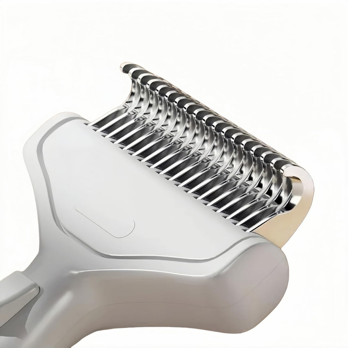 OYCGYLCH white dog hair remover brush with retracted teeth for easy cleaning