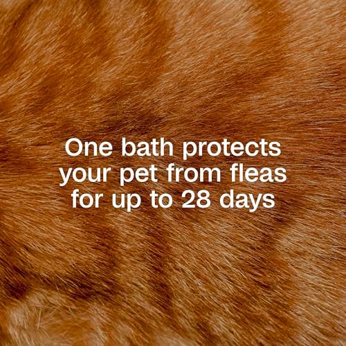 Adams 10 ounces pet grooming foam bottle side angle