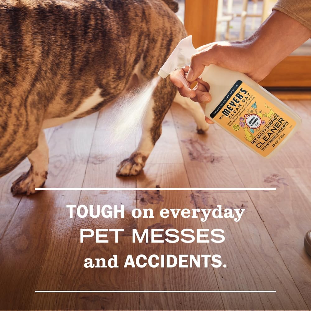 Cruelty free probiotic dog and cat accident cleaning spray bottle