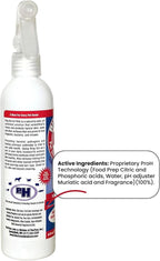 Non-toxic dog and cat skin and paw cleansing spray bottle.