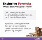 Zymox Otic enzymatic ear solution bottle label close up