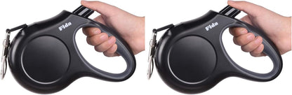 Fida Retractable Dog Leash, 16 ft Dog Walking Leash for Small Dogs up to 26 lbs, 360 degrees Tangle Free, Black - Image 11