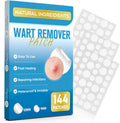 Zihyo Wart Remover Patches 144 count pack front view for skin care.