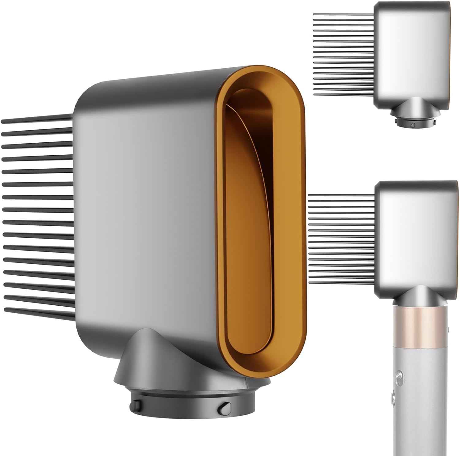 Ytchyysk Wide Tooth Comb Nozzle for Dyson Airwrap front view