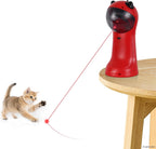 TBTeek Cat Toy, Automatic Motion-Activated, 5 Fun Patterns, 4 Speed Modes, Adjustable Light Angles, Random Rotating Trajectory, Rechargeable - Image 9