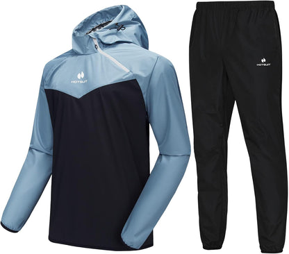 HOTSUIT Sauna Suit for Men Sweat Sauna Jacket Pant Gym Workout Sweat Suits - Image 12