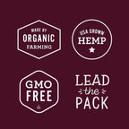 Hemp Well bird health supplement package side profile