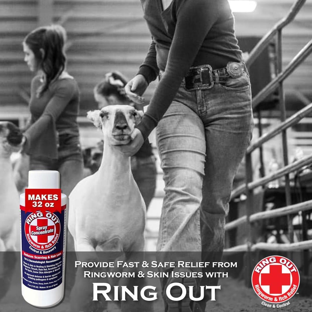 Two pack Ring Out concentrate for total pet skin care