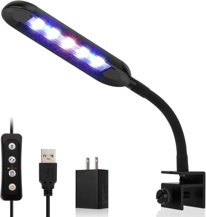 Hygger nano tank clip on aquarium light front view