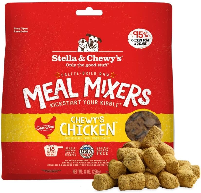 Stella & Chewy's Freeze-Dried Raw Lamb Meal Mixers- Dog Food Topper and Mixer - Made with 95% Grass-Fed Lamb, Organs & Bone - Perfect for Picky Eaters - Grain-Free - 3.5 oz - Image 13