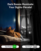 blurams 5G Indoor Cameras for Home Security, 2K Pet Camera with Phone App, 360 degrees PTZ Home Cam w/Dual-Band WiFi6, 2-Way Talk, Free Human/Sound Detection, Motion Tracking, Night Vision, Works with Alexa - Image 6