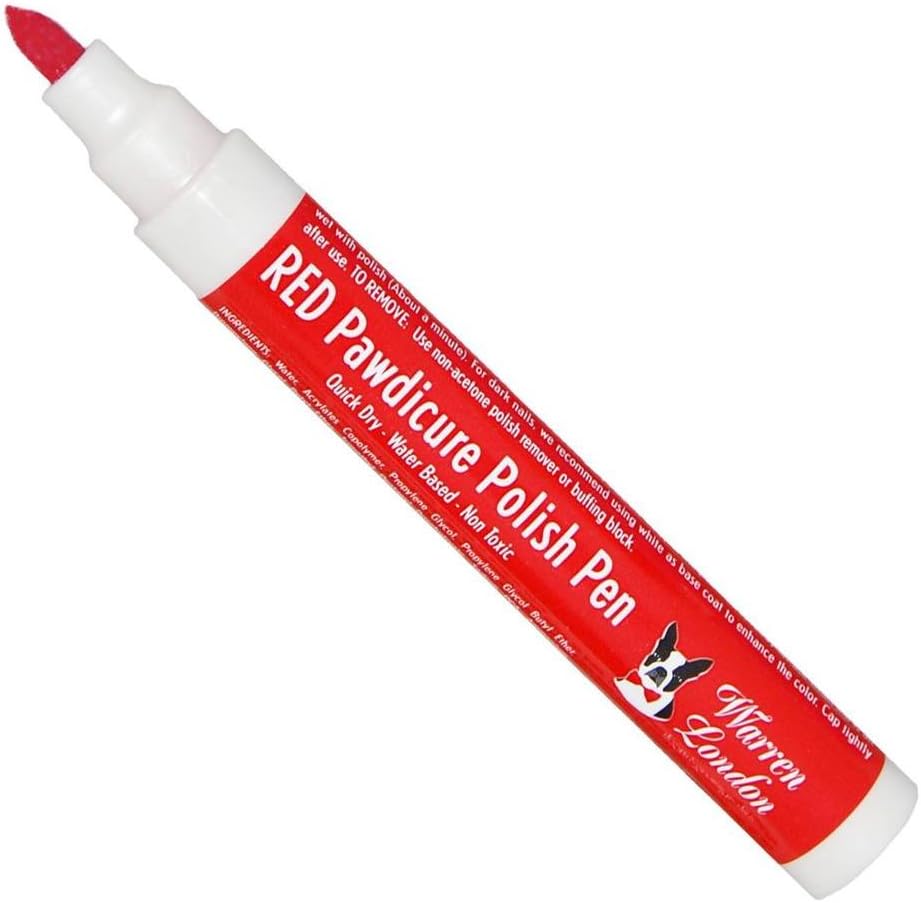 Warren London Pawdicure Dog Nail Polish Pens | Made in USA | Quick Dry, Low Odor, Non-Toxic Dog Accessories | Ideal for Dog Birthday, Dog Costume | Dries in Under 1 Minute | 13 Colors | Pink - Image 14