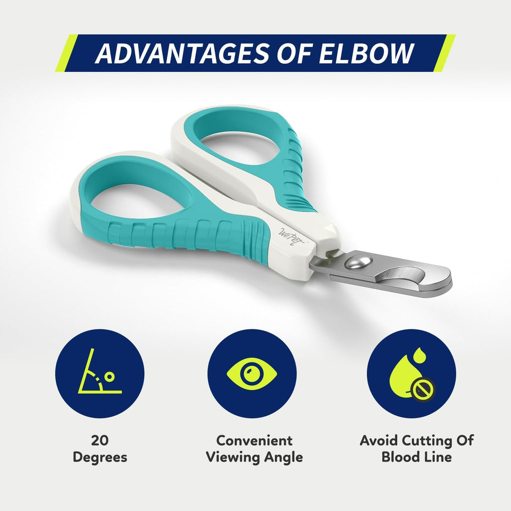 Demonstration of the lightweight scissor-style pet claw trimmer