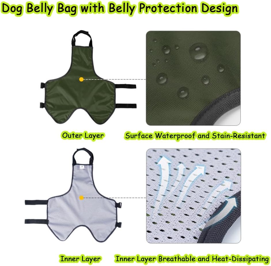 Occupiedpet anti dirt dog clothing showing premium polyester material texture