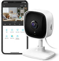 TP-Link Tapo 1080P Indoor Security Camera for Baby Monitor, Dog Camera w/Motion Detection, 2-Way Audio Siren, Night Vision, Cloud & SD Card Storage, Works w/Alexa & Google Home (Tapo C100) - Image 1
