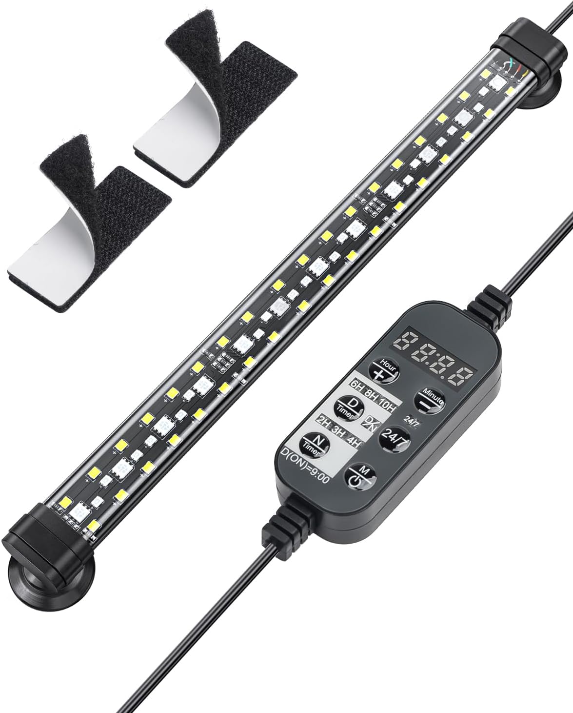 Pawfly Aquarium Light with Bluetooth for Plants, 5W 8 inch Full Spectrum Fish Tank Light for 8-15 inch Fish Tanks, Submersible LED Lights with App Control, Timer Modes & Adjustable Brightness - Image 11