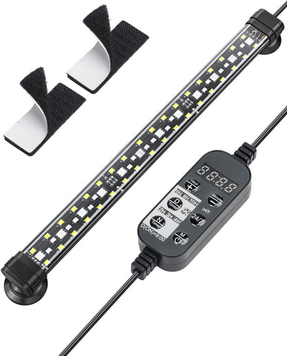Pawfly Aquarium Light with Bluetooth for Plants, 5W 8 inch Full Spectrum Fish Tank Light for 8-15 inch Fish Tanks, Submersible LED Lights with App Control, Timer Modes & Adjustable Brightness - Image 11