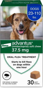 Advantus Dogs Fast Acting Oral Flea Treatment Soft Chewable 23 - 110 lbs. | 7 ct. - Image 9