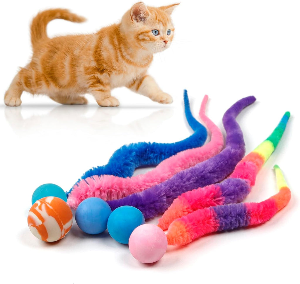 Le Tooter cat toy set arranged in original retail packaging