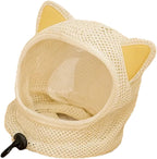 Breathable Meshes Cats Head Cover with Regulable Belt Lovely Cats Ear for Anti Licking Anti Scratch Protecting Recovery Head Cover - Image 10