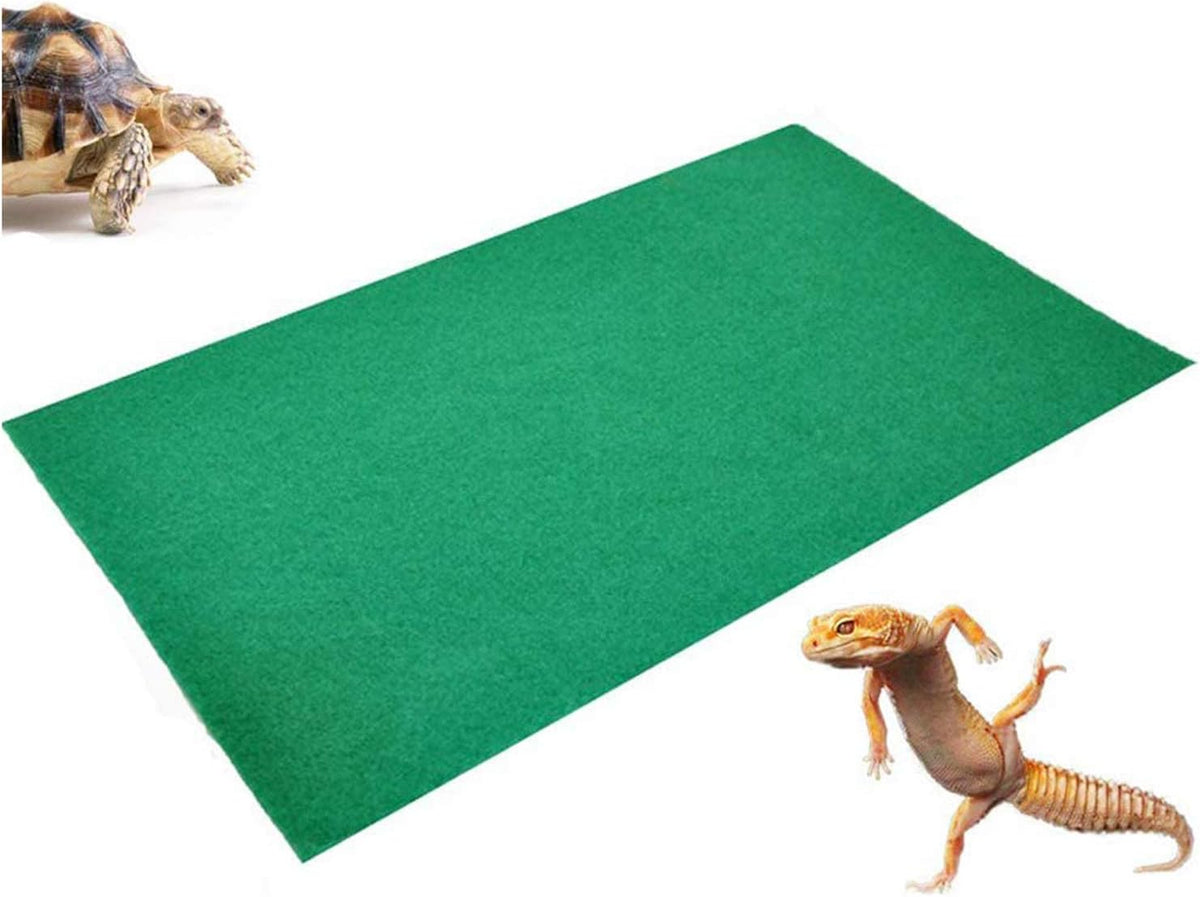 Tfwadmx Reptile Carpet, 2 Pack of Bearded Dragon Mat Terrarium Substrate Liner Bedding for Snake Turtle Lizard Geckos Hermit Crabs (24'' X 16'') - Image 10