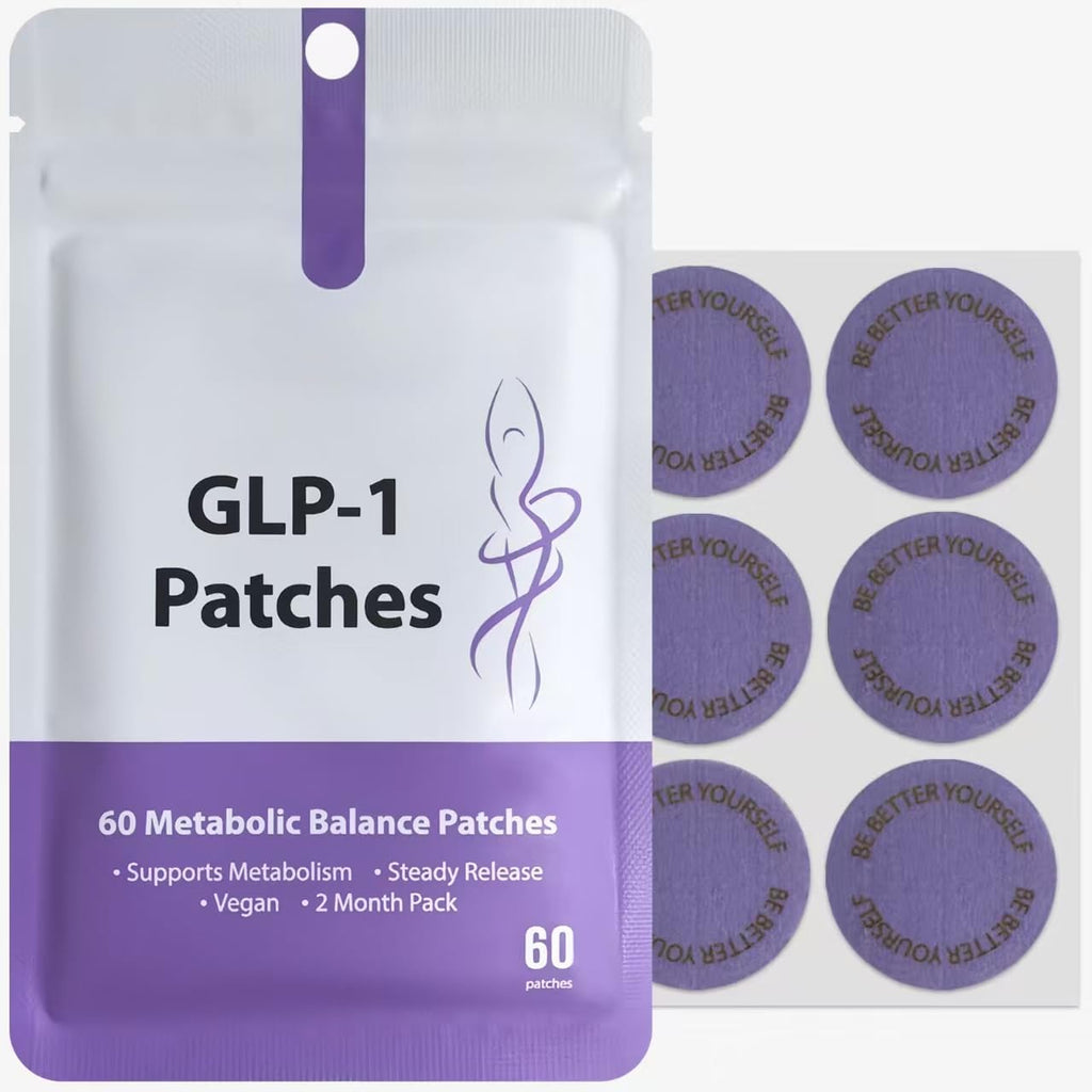 Rjjsyxy GLP-1 Pomegranate Metabolic Support Patches front view