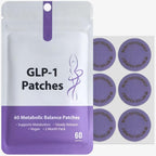 Rjjsyxy GLP-1 Pomegranate Metabolic Support Patches front view