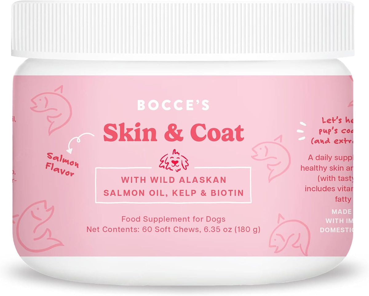 Bocce's Bakery Calming Supplement for Dogs, Daily Chews Made in The USA with Chamomile, Lemon Balm, L-Theanine & Melatonin, Supports Stress, Banana & Honey, 60 ct - Image 10