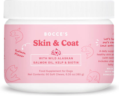 Bocce's Bakery Calming Supplement for Dogs, Daily Chews Made in The USA with Chamomile, Lemon Balm, L-Theanine & Melatonin, Supports Stress, Banana & Honey, 60 ct - Image 10