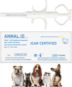 Smoostart 20 Pack Universal Standard Pet Microchip, ISO11784/ISO11784/FDX-B Pet ID Tags, 15 Bit Microchip Dog for Animal/Pet/Dog/Cat/Pig (1.25x7mm) - Image 10