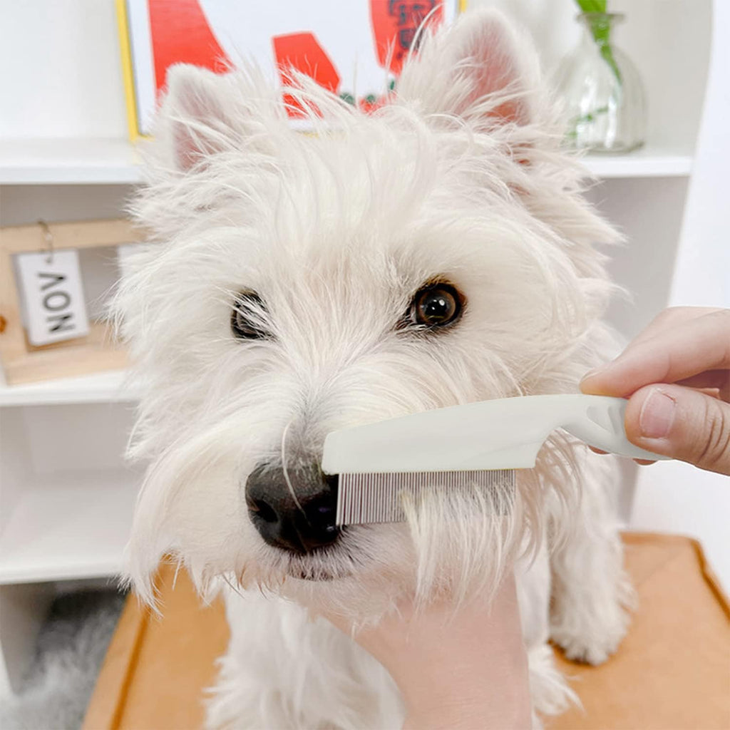 Kopal flea comb set for dog and cat grooming