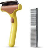 Premium packaging of authentic imported pet undercoat comb