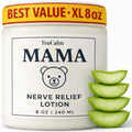 Nuturna Mama Lotion nerve therapy cream front view jar