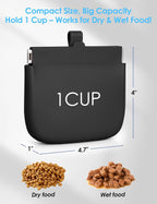 Heavenglow Rbibei treat pouch clipped to a person's belt loop