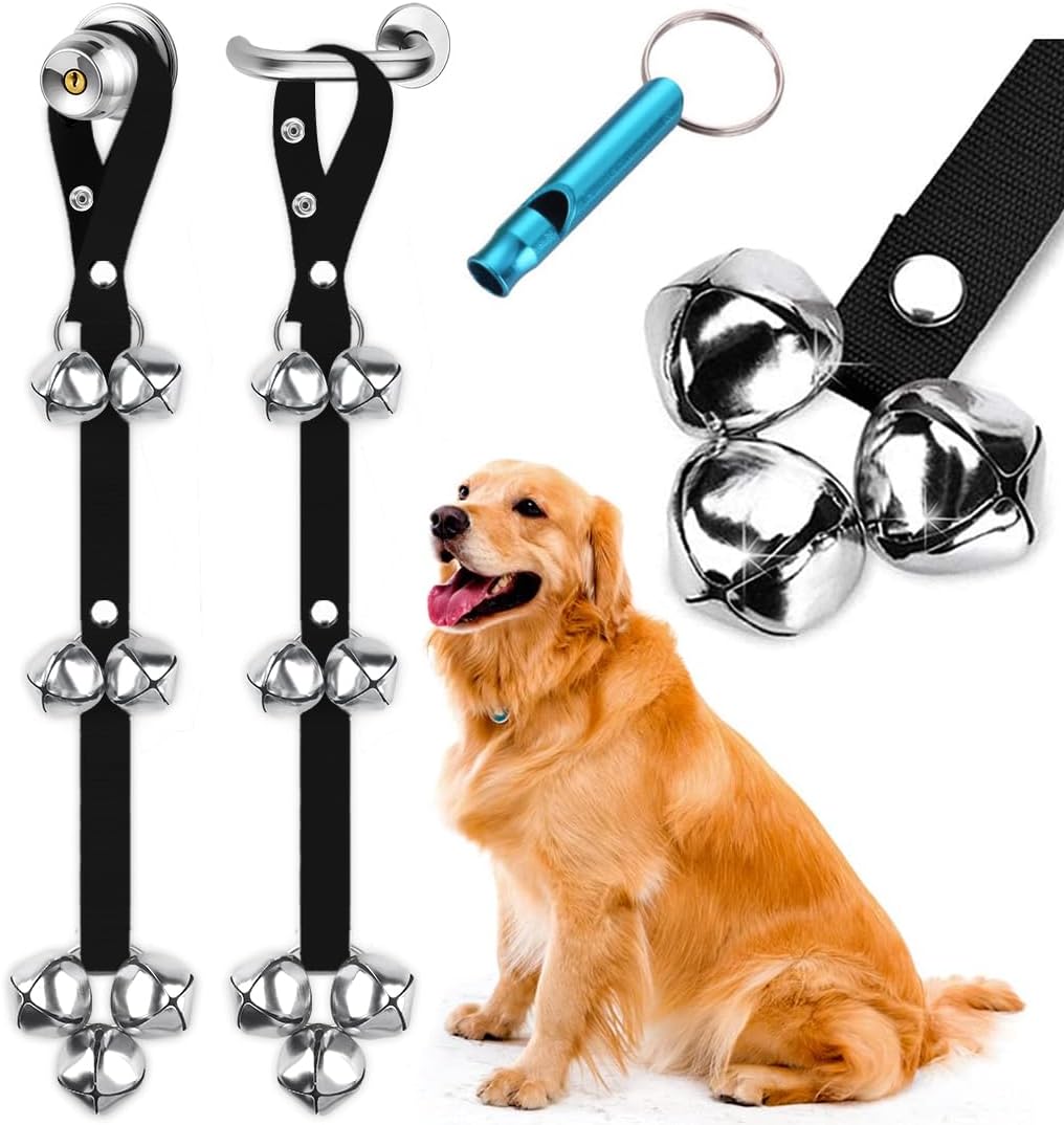 BLUETREE Dog Doorbells Premium Quality Training Potty Great Dog Bells Adjustable Door Bell Dog Bells for Potty Training Your Puppy The Easy Way - 7 Extra Large Loud 1.4 DoorBells - Image 15