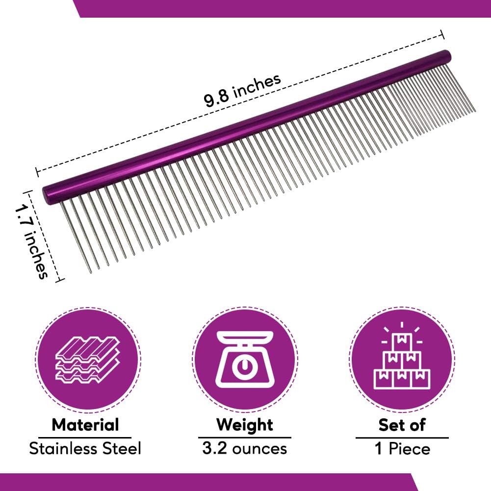 Professional stainless steel pet grooming tool for large dogs