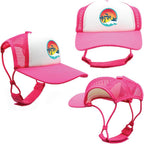 Sunset Collection, PupLid Trucker Hats for Dogs (Large) Premium Stylish Sun Protection for The Modern Dog - Adjustable for Secure Comfortable Fit on Active Dogs (Black, All-Terrain) - Image 13