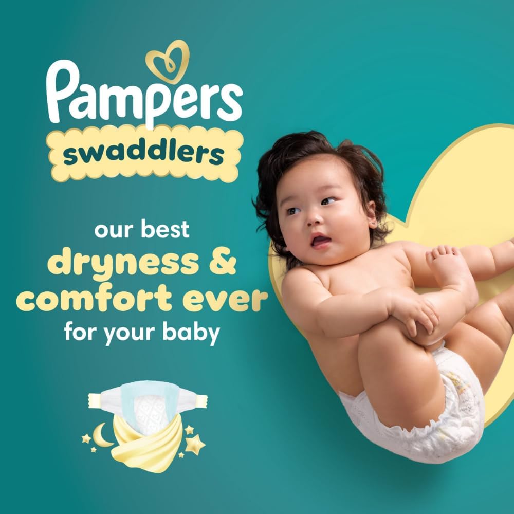 USA imported Pampers Swaddlers size four disposable diapers for sensitive skin protection