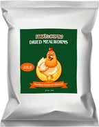 20lbs Mealworms, High-Protein Dried Mealworms for Birds, Chickens, Turtles, Fish, Hamsters and Hedgehogs, Non-GMO and Chemical Free, All Natural Animal Feed - Image 15