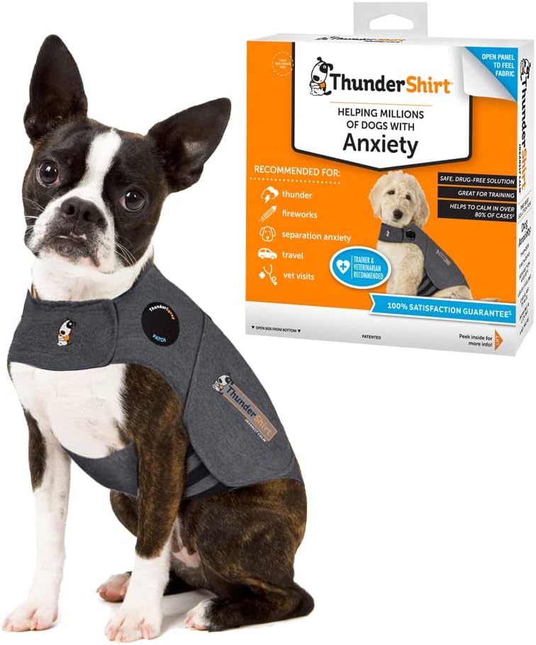 ThunderShirt dog anxiety relief vest step by step fitting guide image