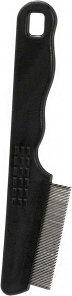Double row stainless steel teeth on Jeffers flea comb