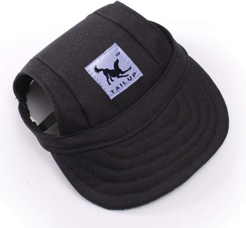 Leconpet Baseball Caps Hats with Neck Strap Adjustable Comfortable Ear Holes for Small Medium and Large Dogs in Outdoor Sun Protection (M, Colour Flower) - Image 15