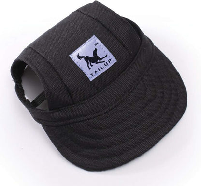 Leconpet Baseball Caps Hats with Neck Strap Adjustable Comfortable Ear Holes for Small Medium and Large Dogs in Outdoor Sun Protection (M, Colour Flower) - Image 15