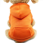 Idepet Pet Dog Hoodies Dog Clothes for Small Dogs Vest Chihuahua Clothes Warm Coat Jacket Autumn Puppy Outfits Cats Dogs Clothing(S,Black) - Image 10
