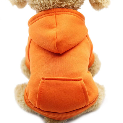 Idepet Pet Dog Hoodies Dog Clothes for Small Dogs Vest Chihuahua Clothes Warm Coat Jacket Autumn Puppy Outfits Cats Dogs Clothing(S,Black) - Image 10
