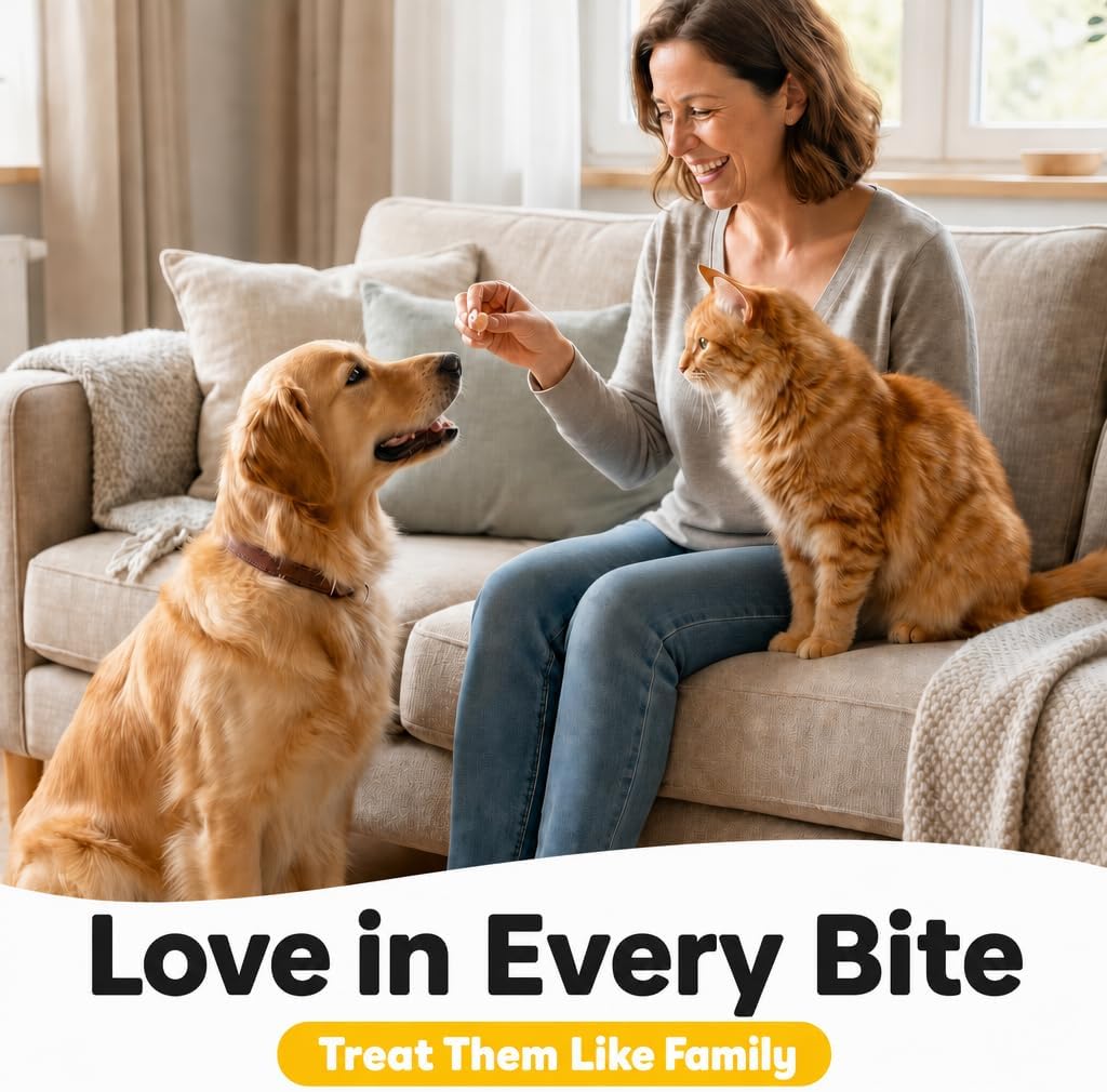 USA inspected and tested freeze dried pet treats package